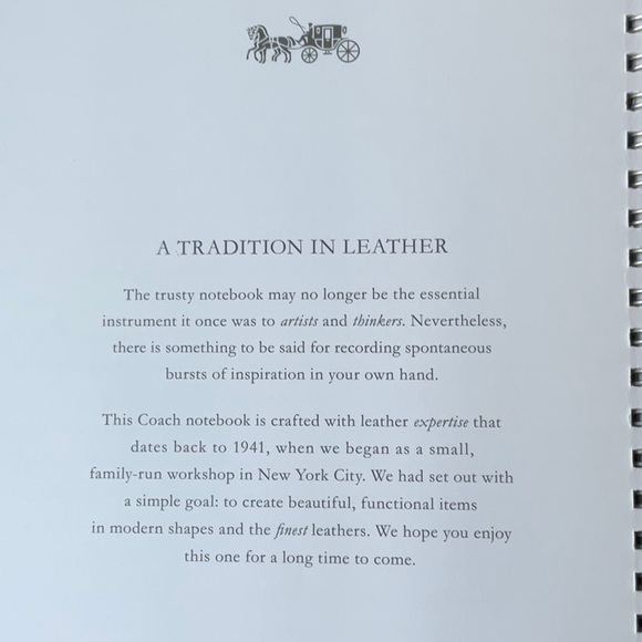 π COACH NOTEBOOK WITH HOUNDSTOOTH PRINT π NWT π - Picture 15 of 16